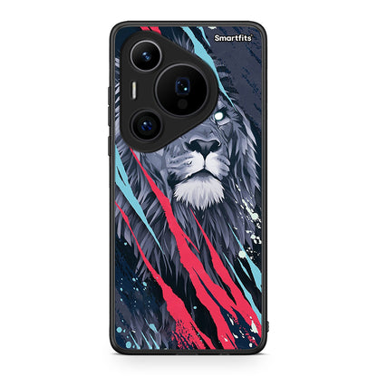 4 - Huawei Pura 70 Pro / 70 Pro+ Lion Designer PopArt case, cover, bumper
