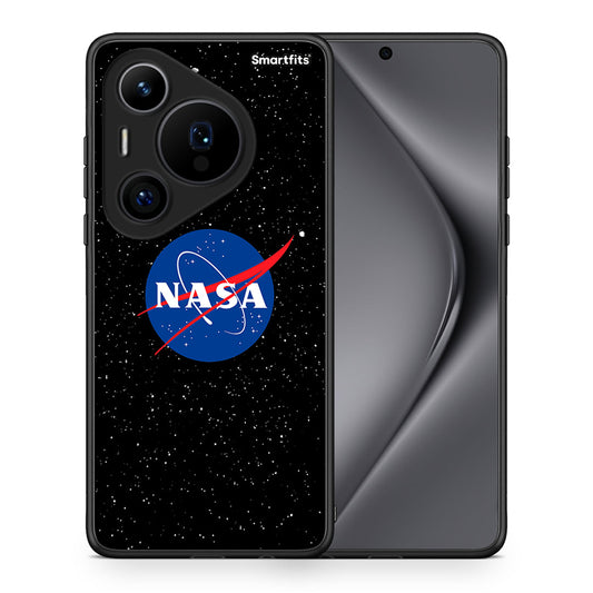 Θήκη Huawei Pura 70 Pro / 70 Pro+ NASA PopArt από τη Smartfits με σχέδιο στο πίσω μέρος και μαύρο περίβλημα | Huawei Pura 70 Pro / 70 Pro+ NASA PopArt case with colorful back and black bezels
