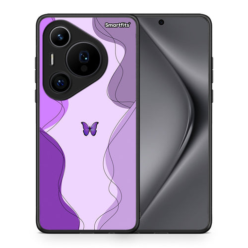 Purple Mariposa - Huawei Pura 70 Pro / 70 Pro+ θήκη
