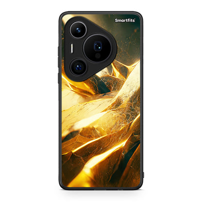 Huawei Pura 70 Pro / 70 Pro+ Real Gold θήκη από τη Smartfits με σχέδιο στο πίσω μέρος και μαύρο περίβλημα | Smartphone case with colorful back and black bezels by Smartfits
