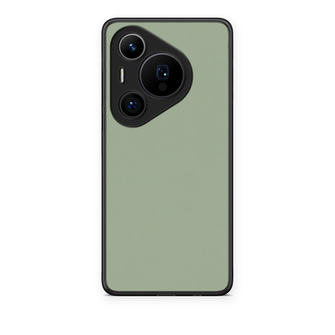 Θήκη Huawei Pura 70 Pro / 70 Pro+ Sage Green από τη Smartfits με σχέδιο στο πίσω μέρος και μαύρο περίβλημα | Huawei Pura 70 Pro / 70 Pro+ Sage Green case with colorful back and black bezels