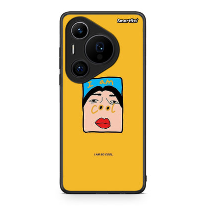 Huawei Pura 70 Pro / 70 Pro+ So Cool Θήκη Αγίου Βαλεντίνου από τη Smartfits με σχέδιο στο πίσω μέρος και μαύρο περίβλημα | Smartphone case with colorful back and black bezels by Smartfits