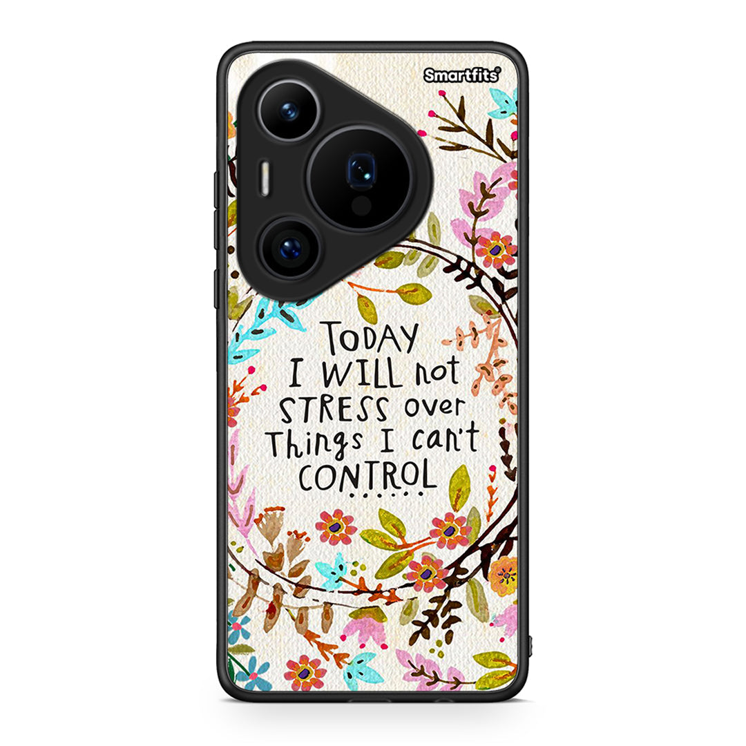 Huawei Pura 70 Pro / 70 Pro+ Stress Over θήκη από τη Smartfits με σχέδιο στο πίσω μέρος και μαύρο περίβλημα | Smartphone case with colorful back and black bezels by Smartfits