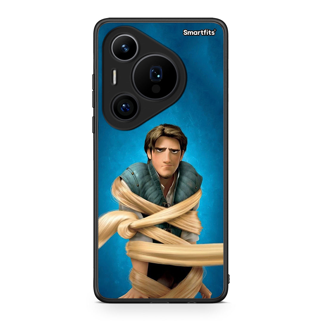 Huawei Pura 70 Pro / 70 Pro+ Tangled 1 Θήκη Αγίου Βαλεντίνου από τη Smartfits με σχέδιο στο πίσω μέρος και μαύρο περίβλημα | Smartphone case with colorful back and black bezels by Smartfits