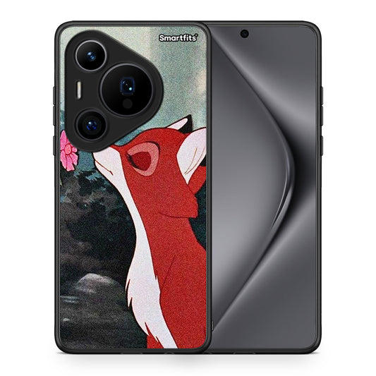 Θήκη Huawei Pura 70 Pro / 70 Pro+ Tod And Vixey Love 2 από τη Smartfits με σχέδιο στο πίσω μέρος και μαύρο περίβλημα | Huawei Pura 70 Pro / 70 Pro+ Tod And Vixey Love 2 case with colorful back and black bezels