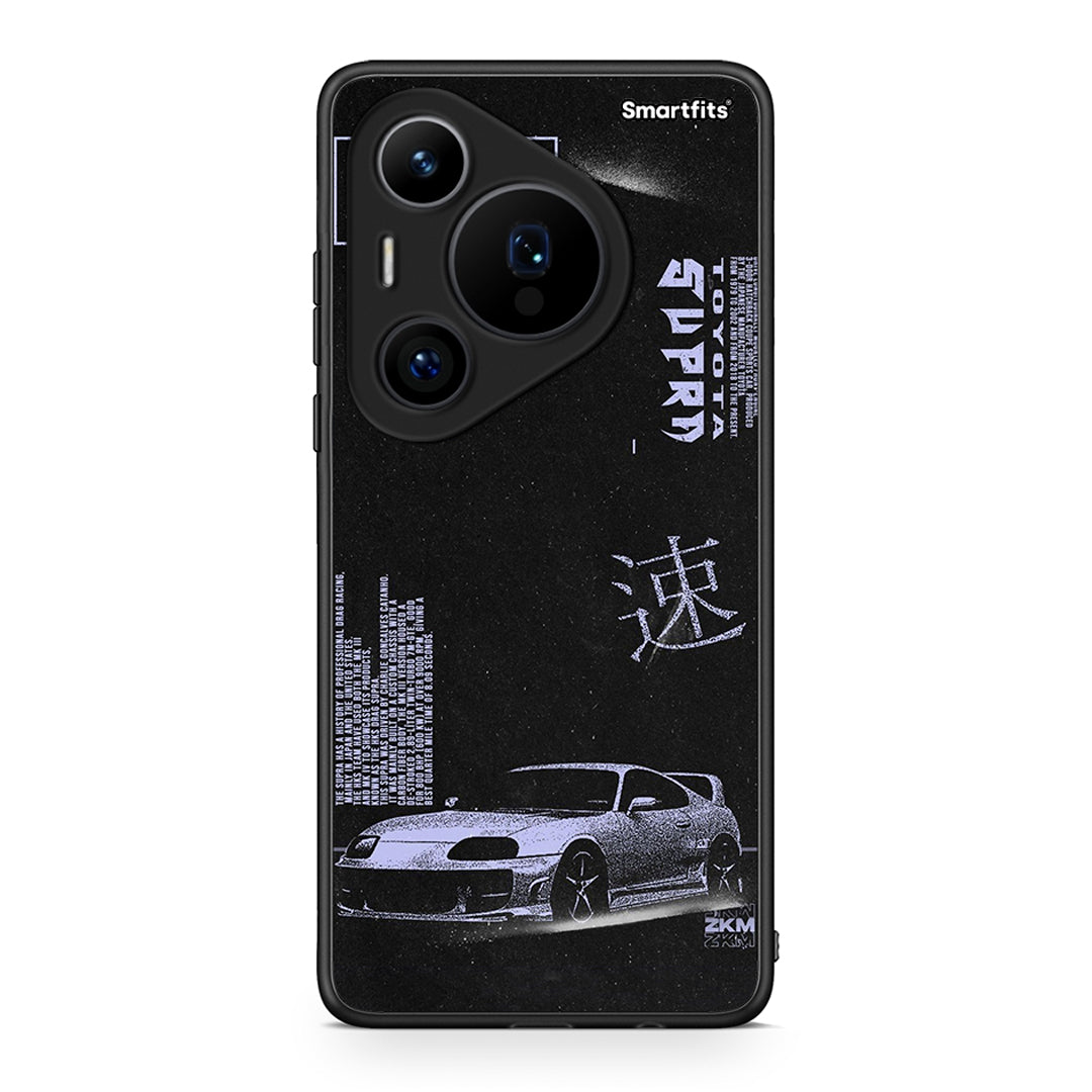 Huawei Pura 70 Pro / 70 Pro+ Tokyo Drift Θήκη Αγίου Βαλεντίνου από τη Smartfits με σχέδιο στο πίσω μέρος και μαύρο περίβλημα | Smartphone case with colorful back and black bezels by Smartfits