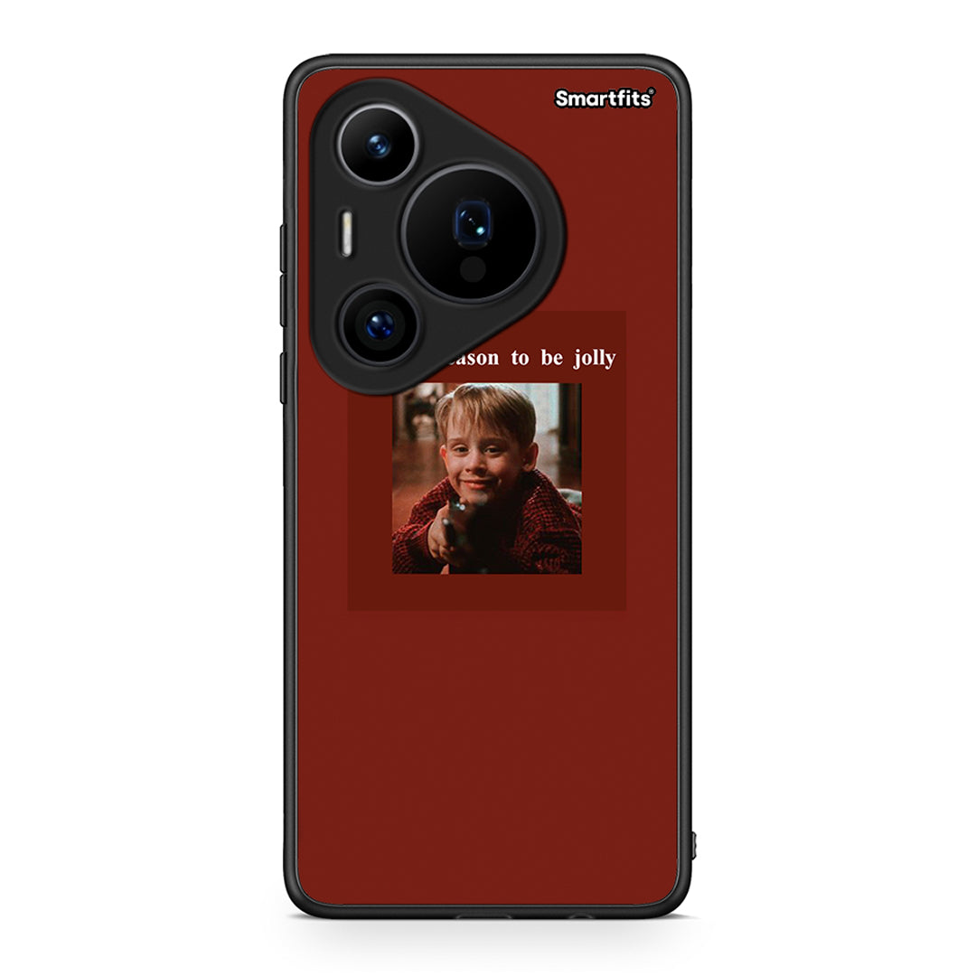 Huawei Pura 70 Pro / 70 Pro+ Xmas Ultimate Spirit θήκη από τη Smartfits με σχέδιο στο πίσω μέρος και μαύρο περίβλημα | Smartphone case with colorful back and black bezels by Smartfits