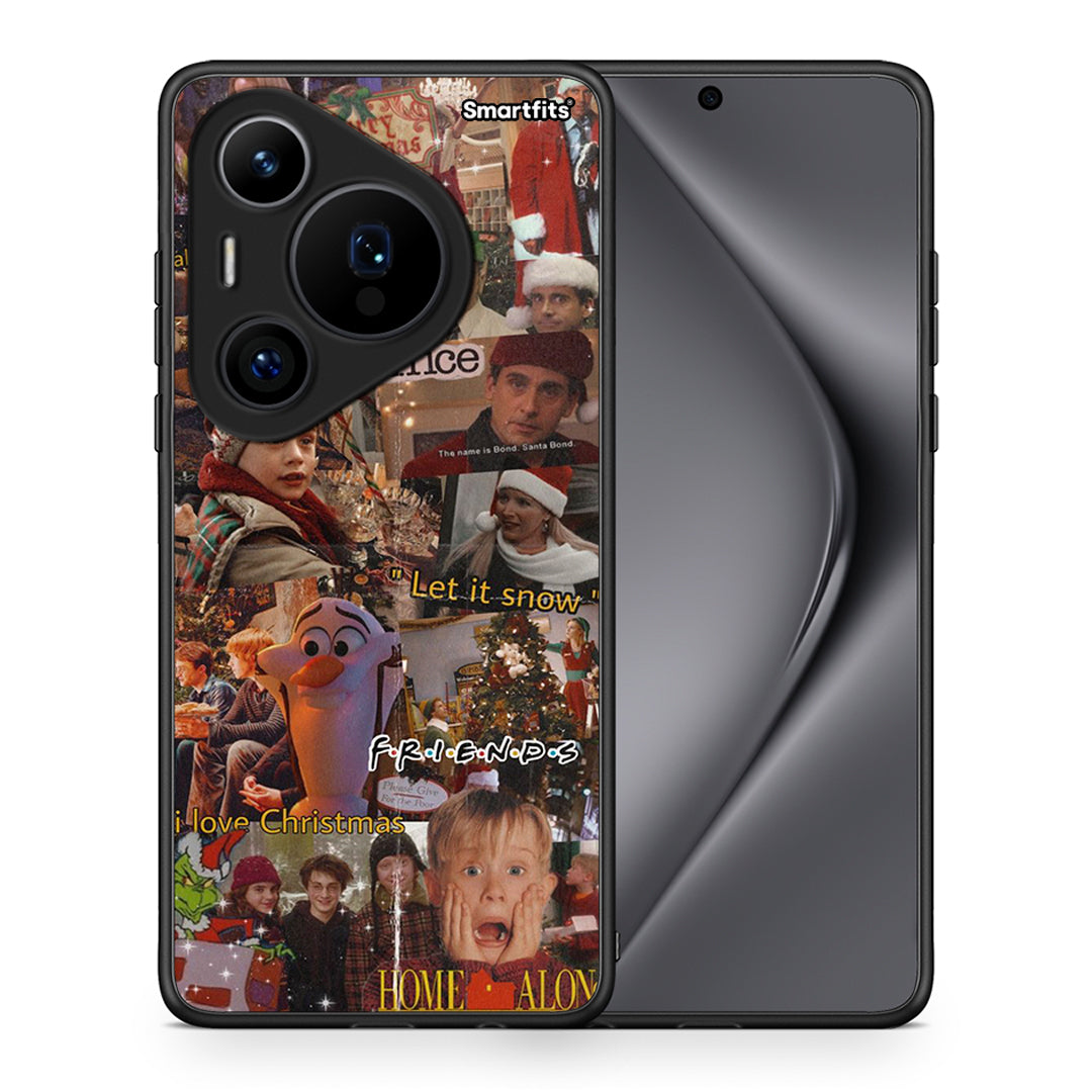 Θήκη Huawei Pura 70 Pro / 70 Pro+ Xmas Wishes από τη Smartfits με σχέδιο στο πίσω μέρος και μαύρο περίβλημα | Huawei Pura 70 Pro / 70 Pro+ Xmas Wishes case with colorful back and black bezels