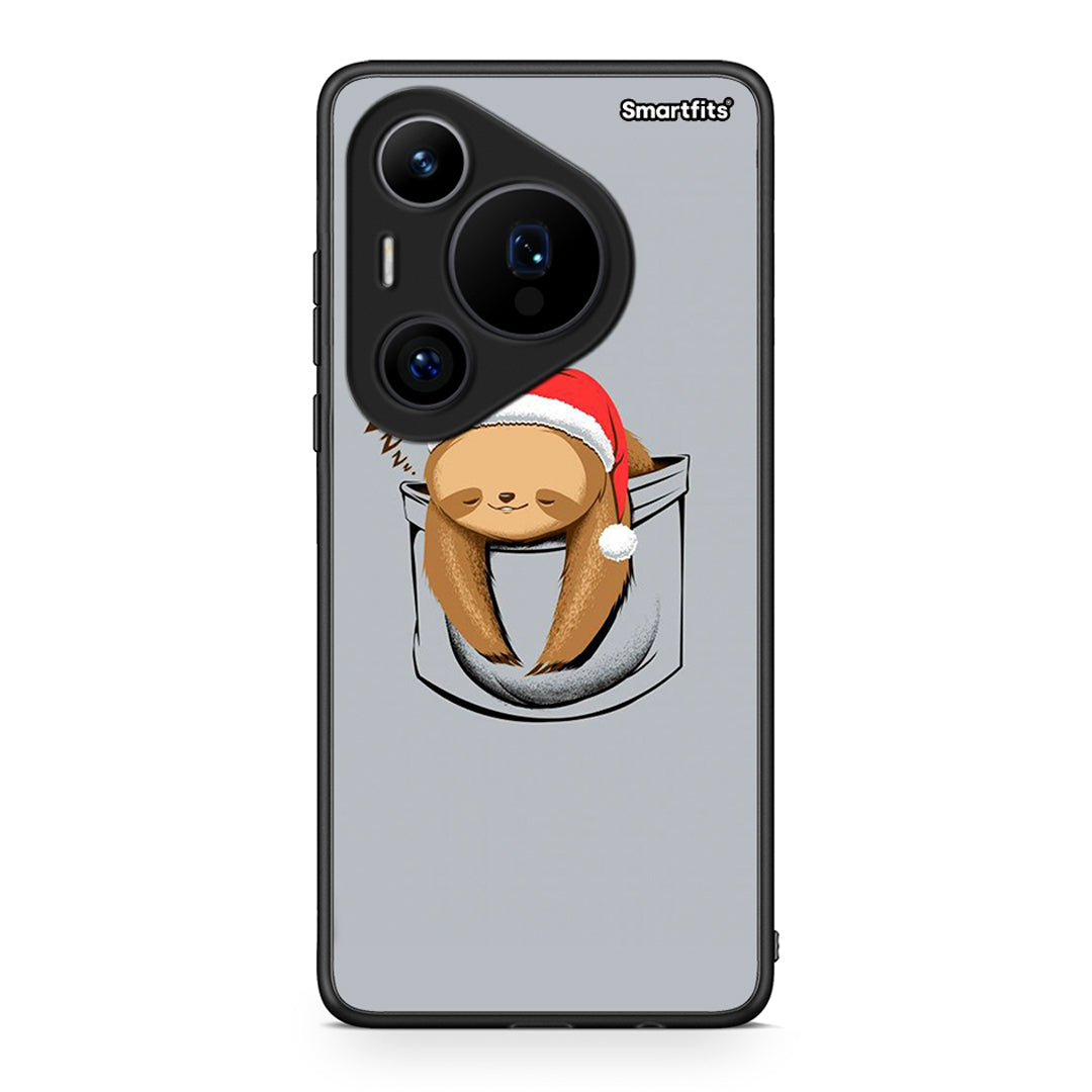 Huawei Pura 70 Pro / 70 Pro+ Xmas Zzzz θήκη από τη Smartfits με σχέδιο στο πίσω μέρος και μαύρο περίβλημα | Smartphone case with colorful back and black bezels by Smartfits
