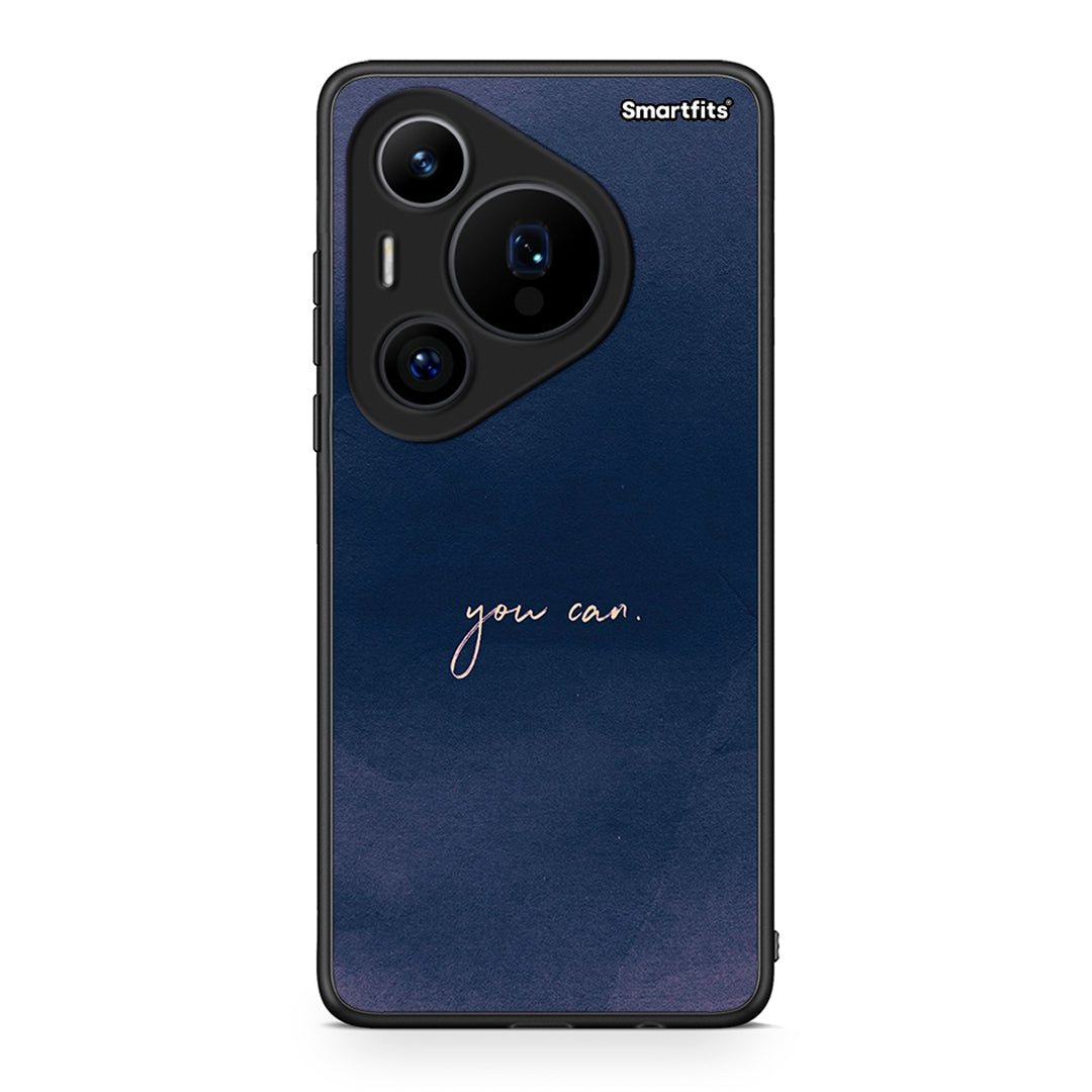 Huawei Pura 70 Pro / 70 Pro+ You Can θήκη από τη Smartfits με σχέδιο στο πίσω μέρος και μαύρο περίβλημα | Smartphone case with colorful back and black bezels by Smartfits