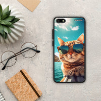 Thumbnail for Summer Cat - Huawei Y5 2018 / Honor 7S θήκη