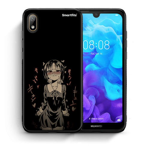 Θήκη Huawei Y5 2019 Anime Girl από τη Smartfits με σχέδιο στο πίσω μέρος και μαύρο περίβλημα | Huawei Y5 2019 Anime Girl case with colorful back and black bezels
