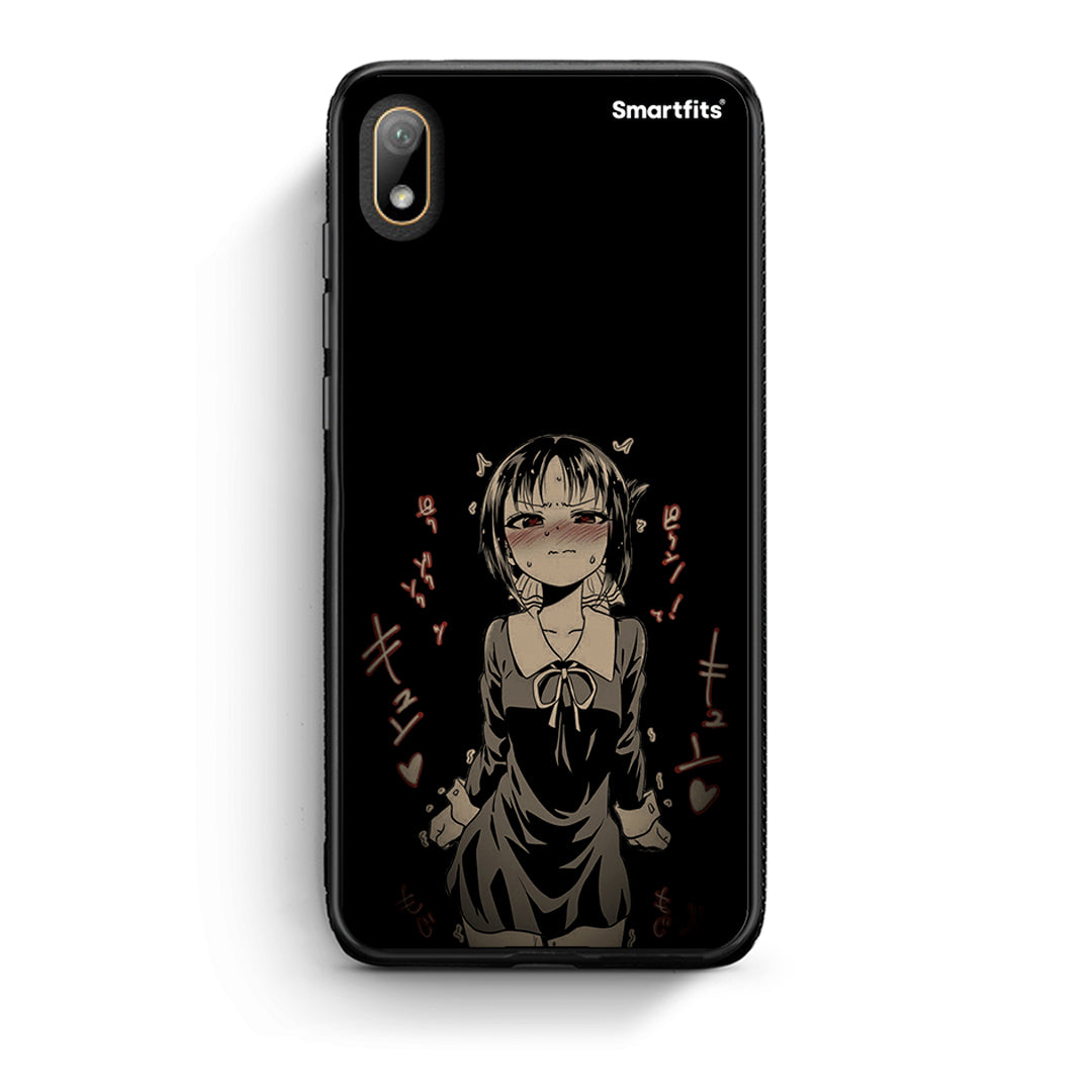 Huawei Y5 2019 Anime Girl θήκη από τη Smartfits με σχέδιο στο πίσω μέρος και μαύρο περίβλημα | Smartphone case with colorful back and black bezels by Smartfits