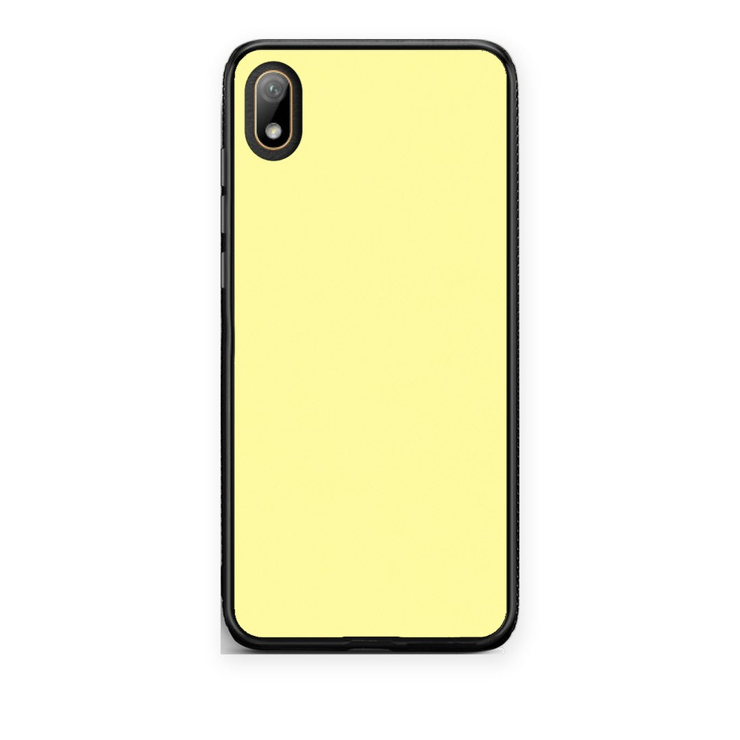 Θήκη Huawei Y5 2019 Butter Yellow από τη Smartfits με σχέδιο στο πίσω μέρος και μαύρο περίβλημα | Huawei Y5 2019 Butter Yellow case with colorful back and black bezels