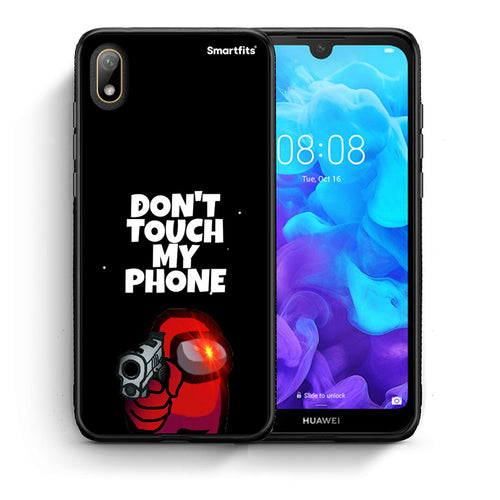 Θήκη Huawei Y5 2019 My Phone από τη Smartfits με σχέδιο στο πίσω μέρος και μαύρο περίβλημα | Huawei Y5 2019 My Phone case with colorful back and black bezels