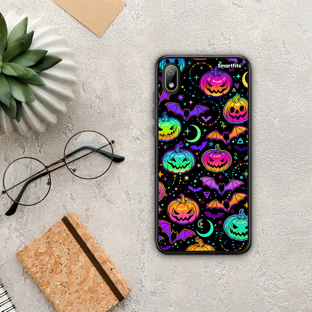 Neon Halloween - Huawei Y5 2019 θήκη