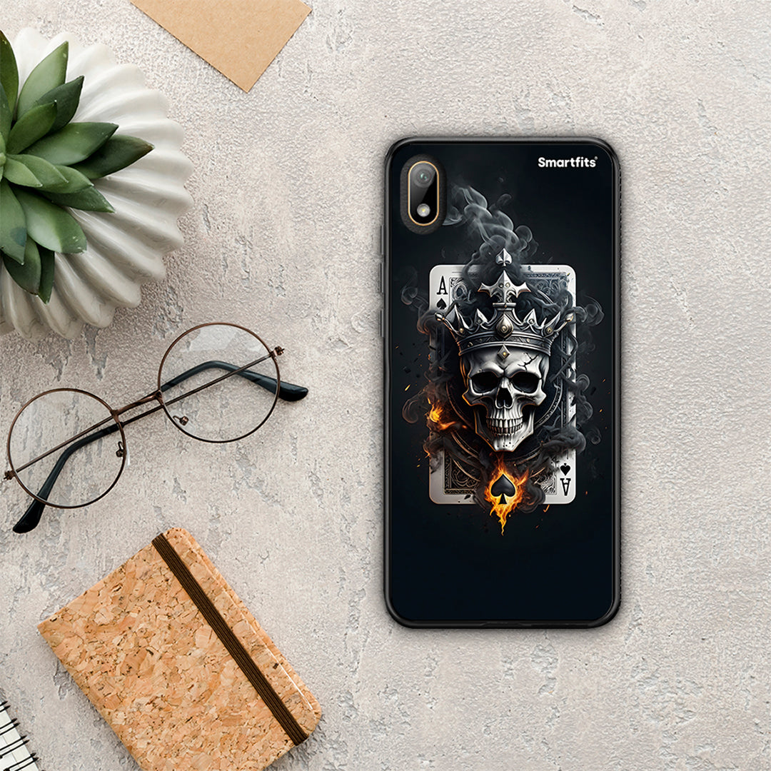 Skull King Ace - Huawei Y5 2019 θήκη