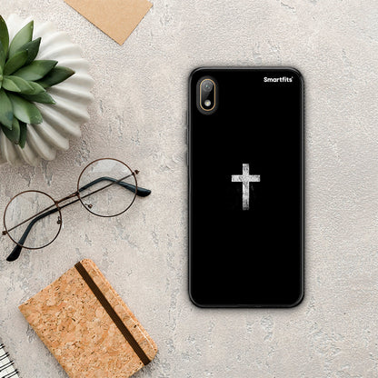 White Cross - Huawei Y5 2019 θήκη