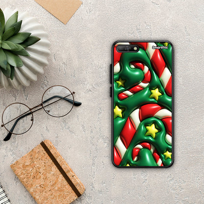 Christmas Bubbles - Huawei Y6 2018 / Honor 7A θήκη