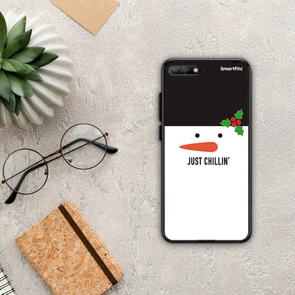 Christmas Chillin - Huawei Y6 2018 / Honor 7A θήκη
