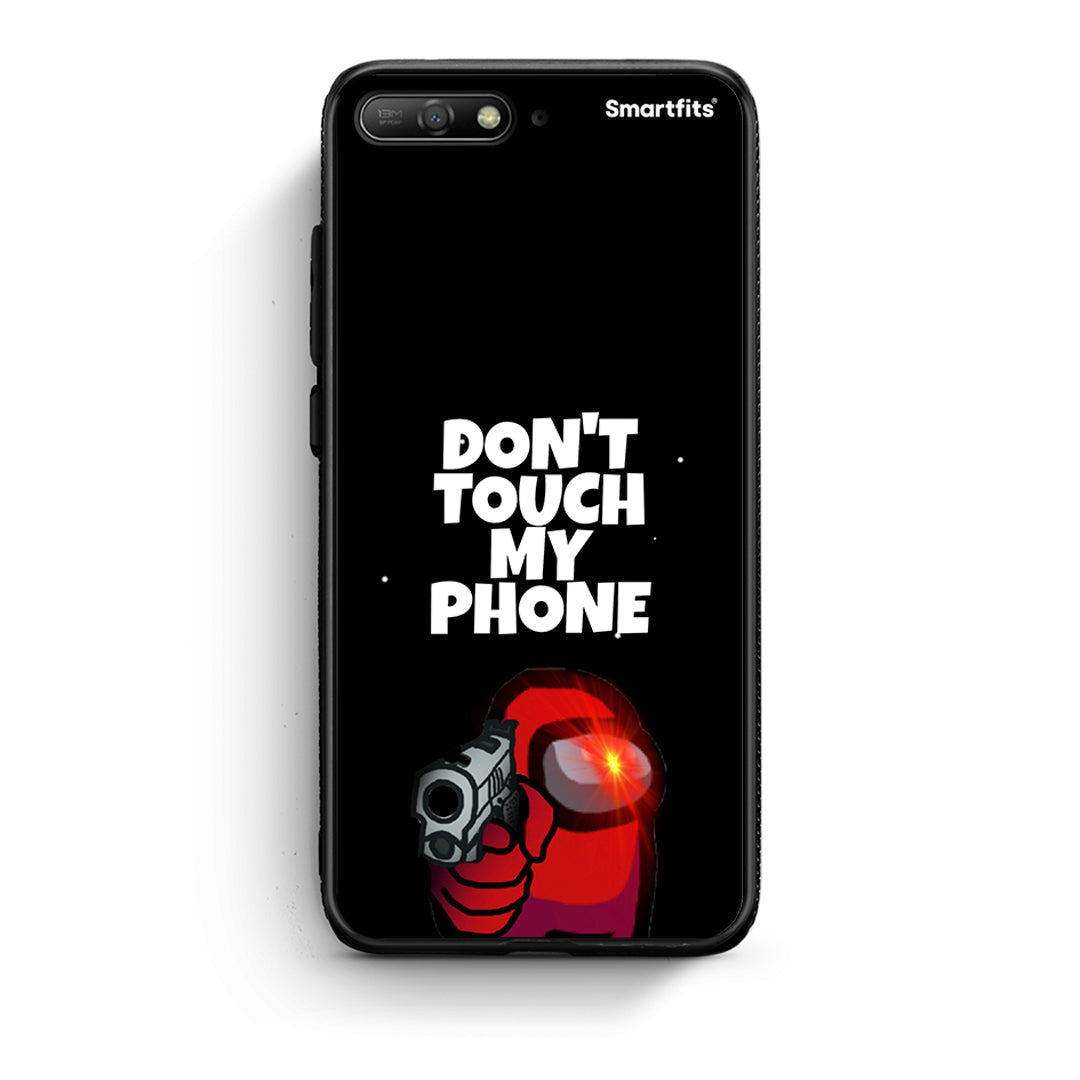 Huawei Y6 2018 My Phone θήκη από τη Smartfits με σχέδιο στο πίσω μέρος και μαύρο περίβλημα | Smartphone case with colorful back and black bezels by Smartfits