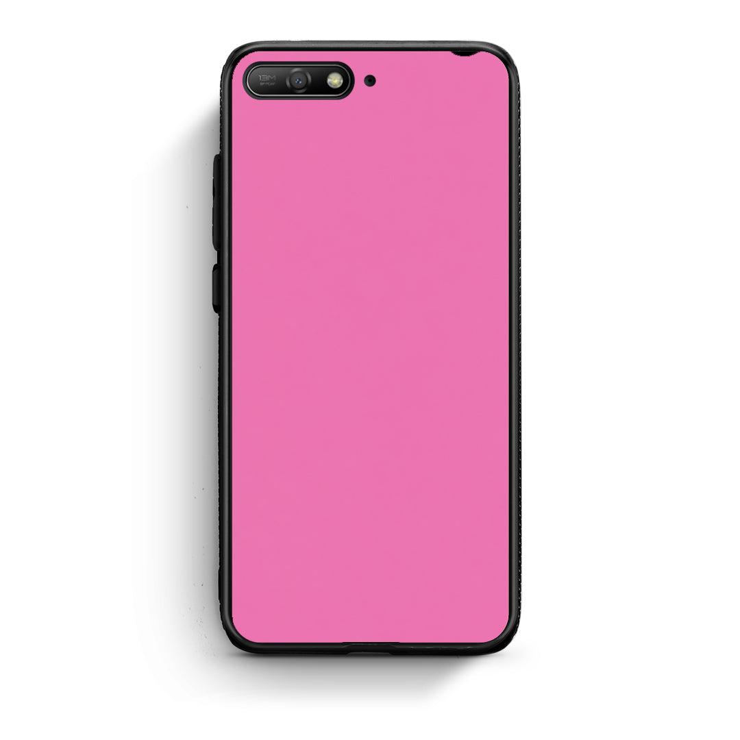 Θήκη Huawei Y6 2018 / Honor 7A Rose Pink από τη Smartfits με σχέδιο στο πίσω μέρος και μαύρο περίβλημα | Huawei Y6 2018 / Honor 7A Rose Pink case with colorful back and black bezels
