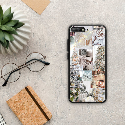 White Christmas - Huawei Y6 2018 / Honor 7A θήκη