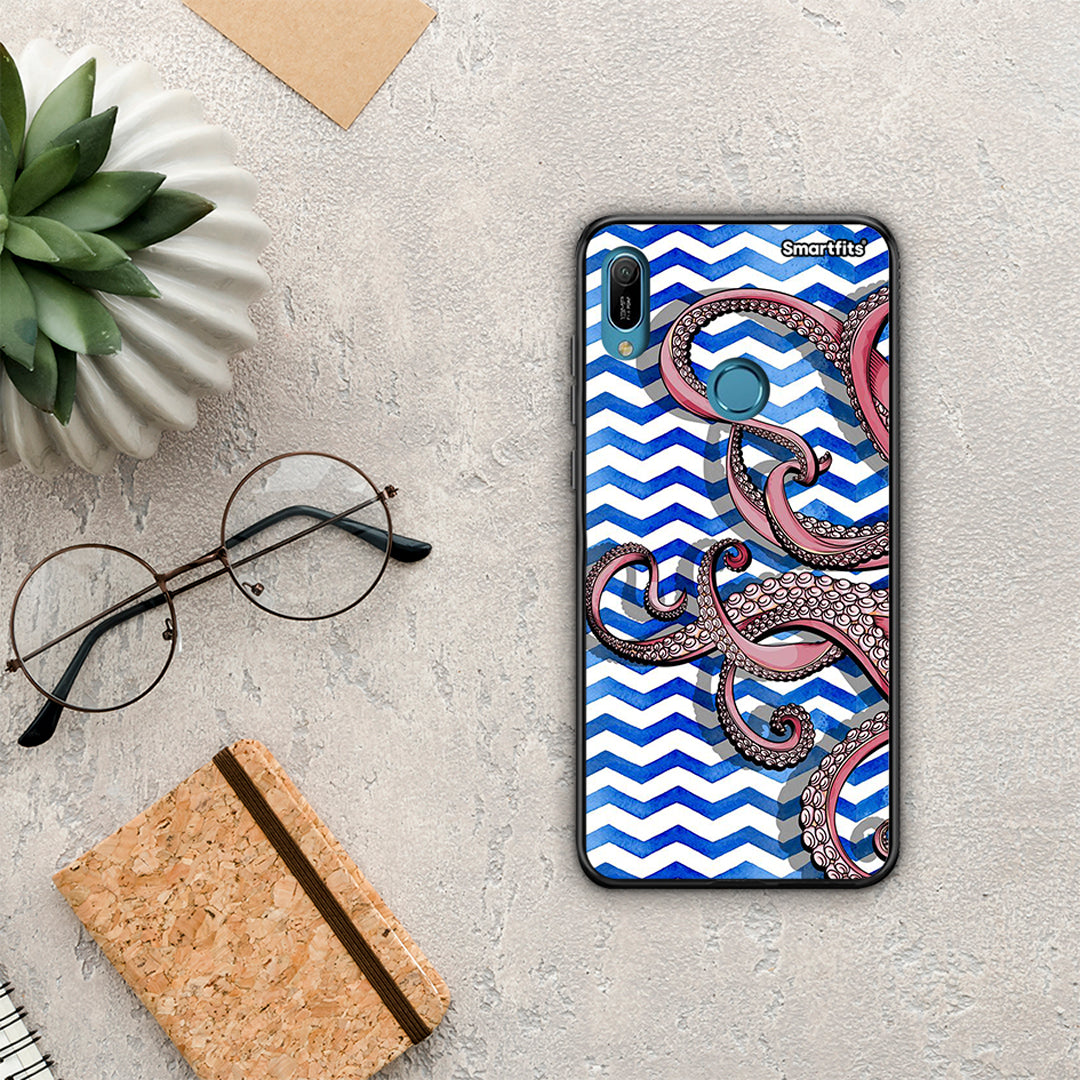 Chevron Devilfish - Huawei Y6 2019 θήκη