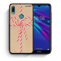 Thumbnail for Θήκη Huawei Y6 2019 Christmas Gift από τη Smartfits με σχέδιο στο πίσω μέρος και μαύρο περίβλημα | Huawei Y6 2019 Christmas Gift case with colorful back and black bezels