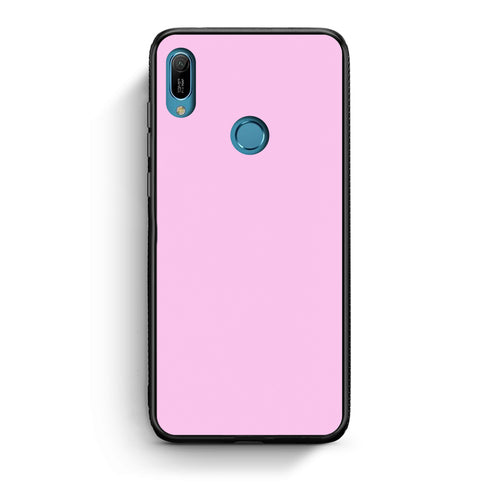Θήκη Huawei Y6 2019 Cotton Candy Pink από τη Smartfits με σχέδιο στο πίσω μέρος και μαύρο περίβλημα | Huawei Y6 2019 Cotton Candy Pink case with colorful back and black bezels