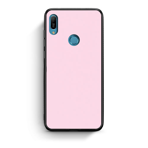 Θήκη Huawei Y6 2019 Pale Pink από τη Smartfits με σχέδιο στο πίσω μέρος και μαύρο περίβλημα | Huawei Y6 2019 Pale Pink case with colorful back and black bezels
