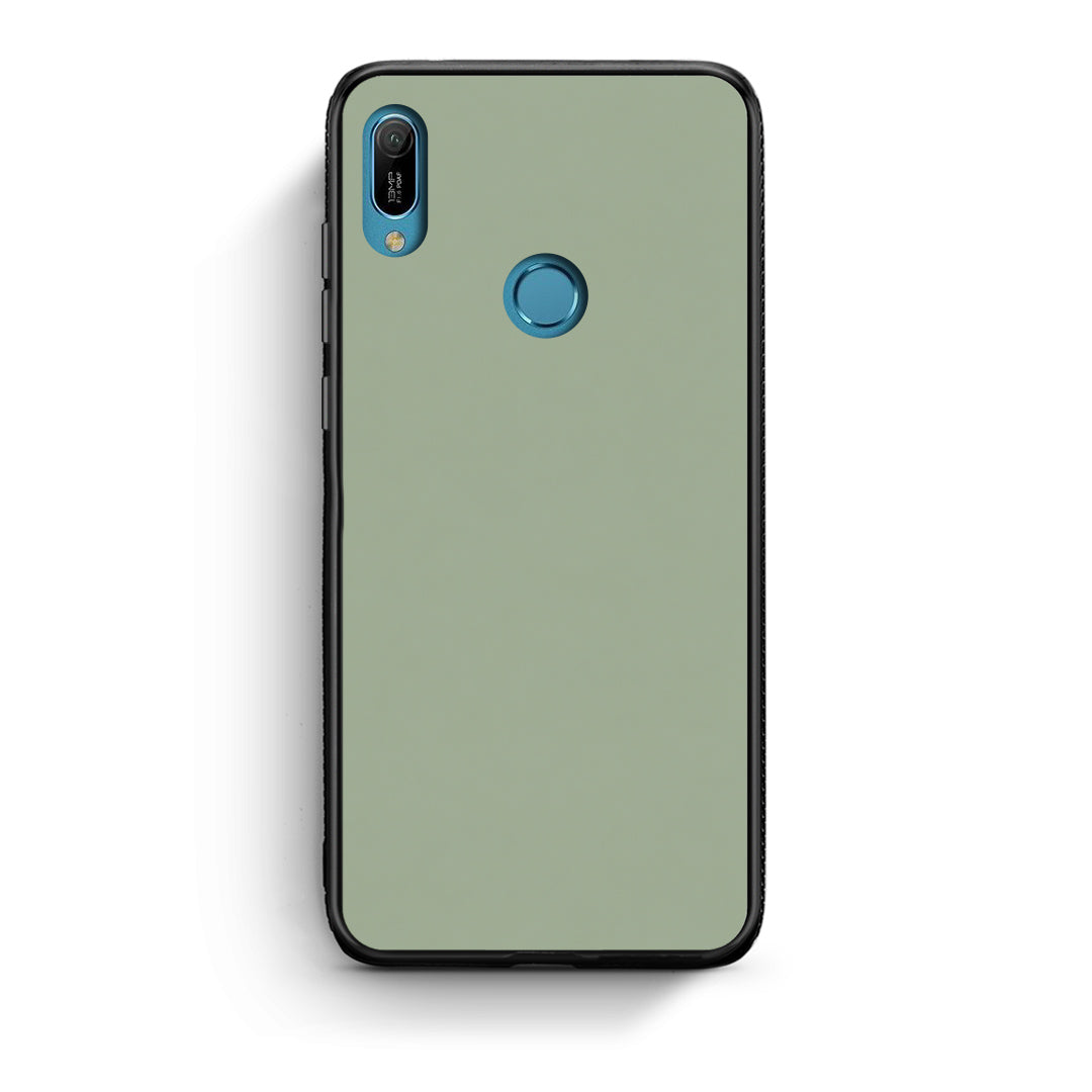 Θήκη Huawei Y6 2019 Sage Green από τη Smartfits με σχέδιο στο πίσω μέρος και μαύρο περίβλημα | Huawei Y6 2019 Sage Green case with colorful back and black bezels
