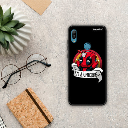 Unicorn Deadpool - Huawei Y6 2019 θήκη