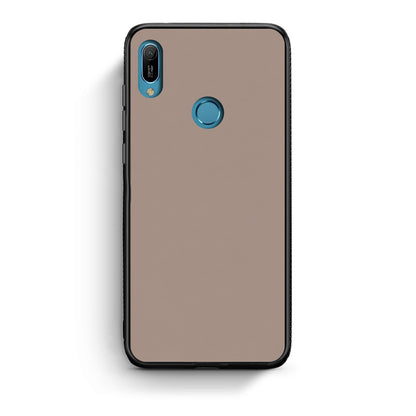 Θήκη Huawei Y6 2019 Warm Taupe από τη Smartfits με σχέδιο στο πίσω μέρος και μαύρο περίβλημα | Huawei Y6 2019 Warm Taupe case with colorful back and black bezels