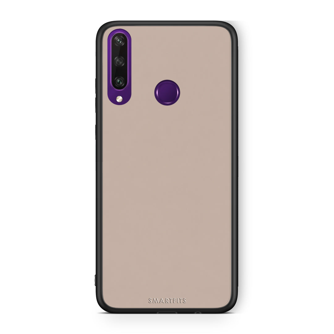 Θήκη Huawei Y6p Blush Beige από τη Smartfits με σχέδιο στο πίσω μέρος και μαύρο περίβλημα | Huawei Y6p Blush Beige case with colorful back and black bezels
