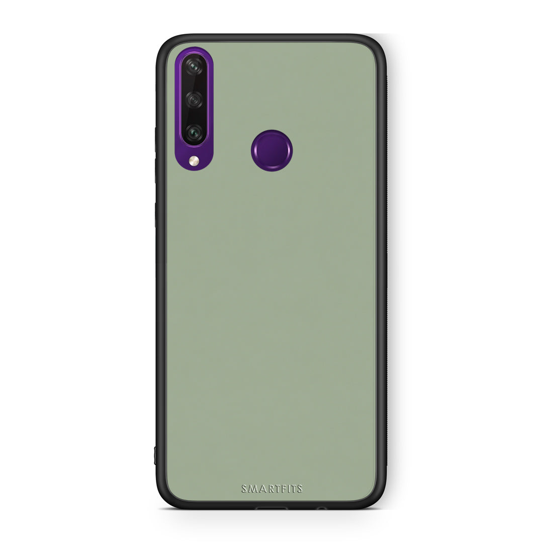 Θήκη Huawei Y6p Sage Green από τη Smartfits με σχέδιο στο πίσω μέρος και μαύρο περίβλημα | Huawei Y6p Sage Green case with colorful back and black bezels