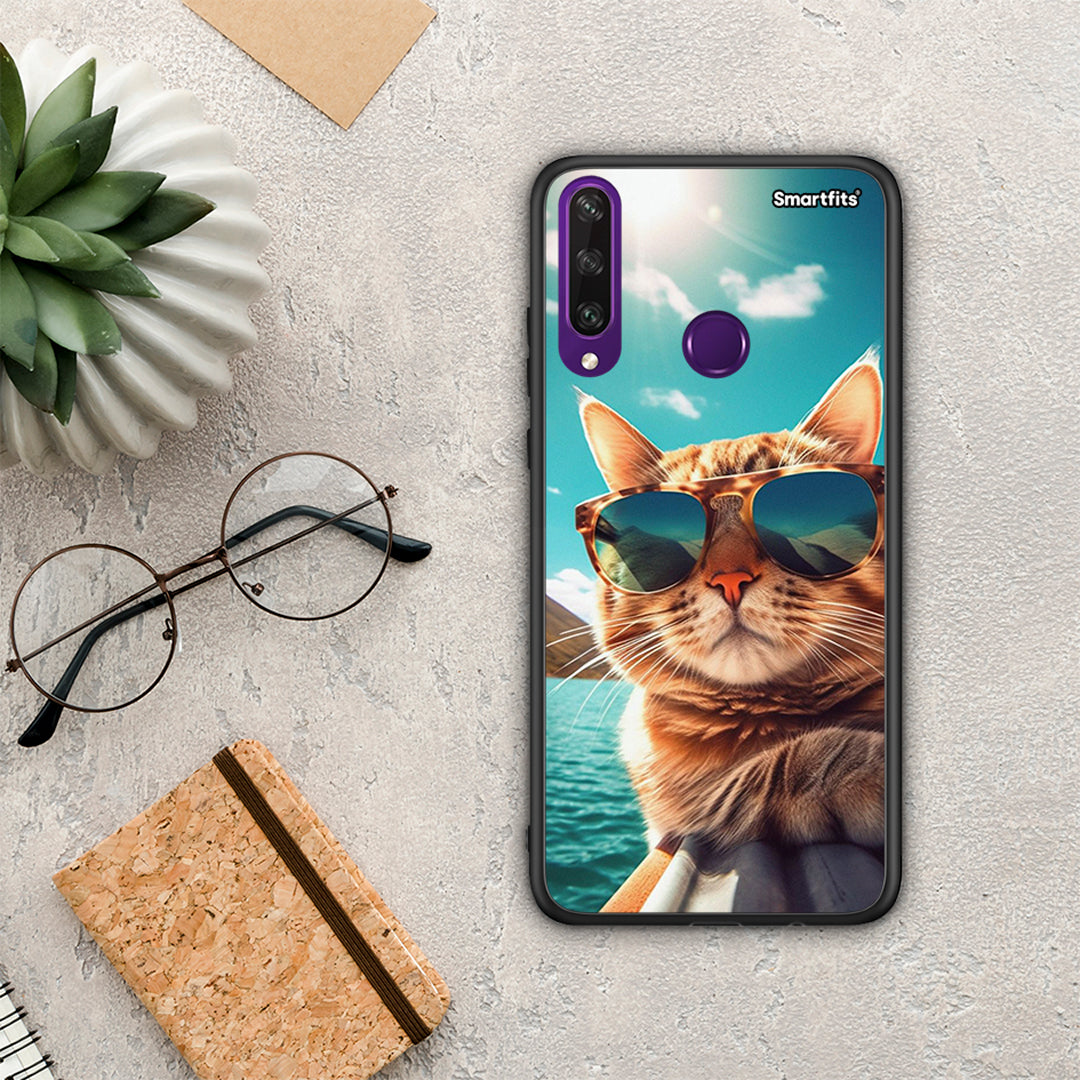 Summer Cat - Huawei Y6p θήκη
