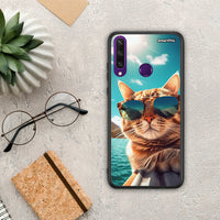 Thumbnail for Summer Cat - Huawei Y6p θήκη