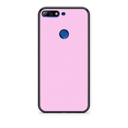Θήκη Huawei Y7 2018 / Prime Y7 2018 / Honor 7C Cotton Candy Pink από τη Smartfits με σχέδιο στο πίσω μέρος και μαύρο περίβλημα | Huawei Y7 2018 / Prime Y7 2018 / Honor 7C Cotton Candy Pink case with colorful back and black bezels