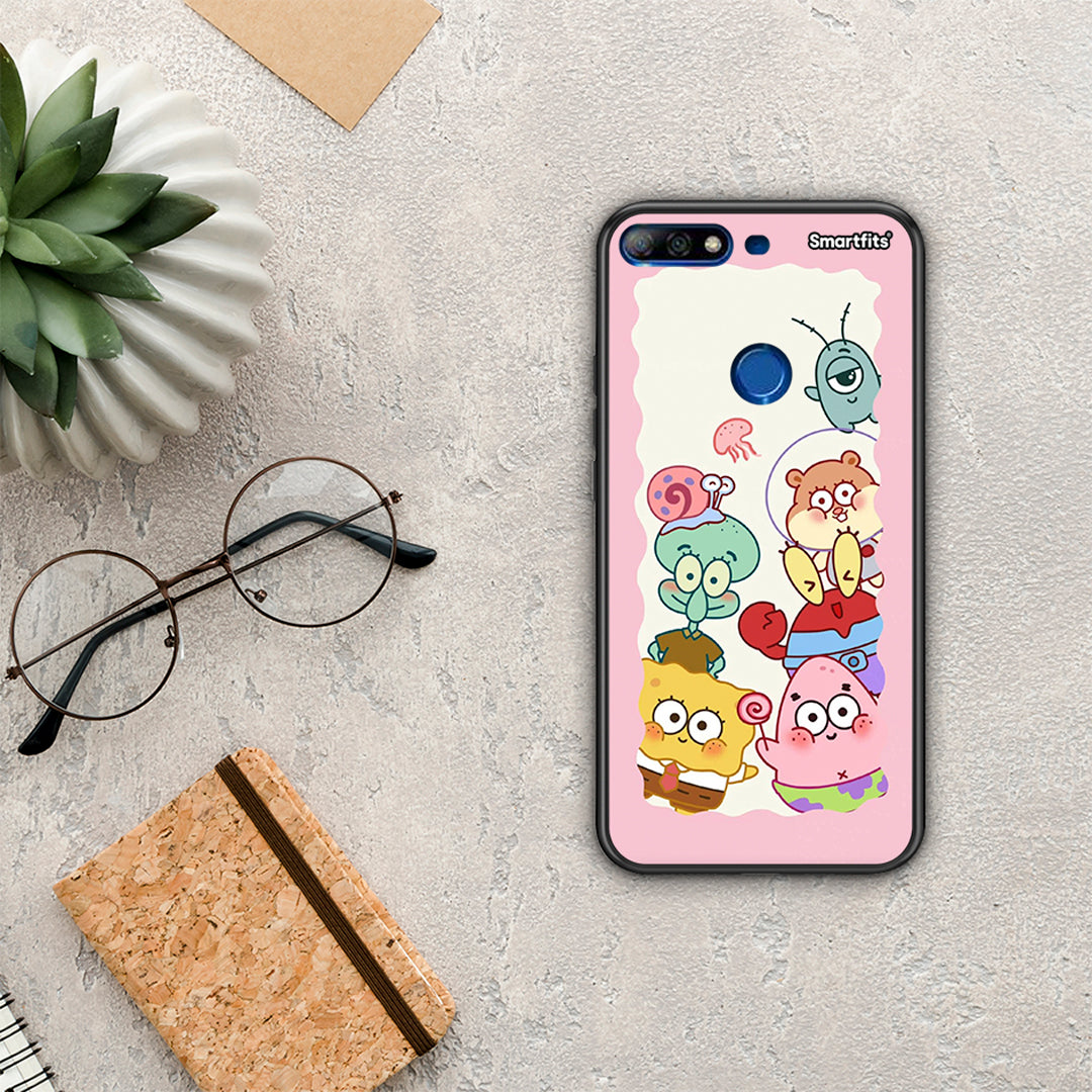 Cute Companion - Huawei Y7 2018 / Prime Y7 2018 / Honor 7C θήκη