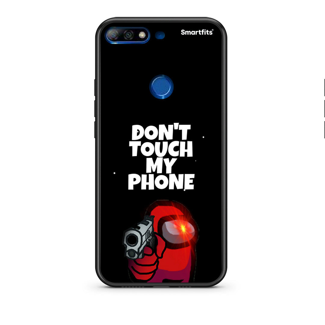Huawei Y7 2018 My Phone θήκη από τη Smartfits με σχέδιο στο πίσω μέρος και μαύρο περίβλημα | Smartphone case with colorful back and black bezels by Smartfits