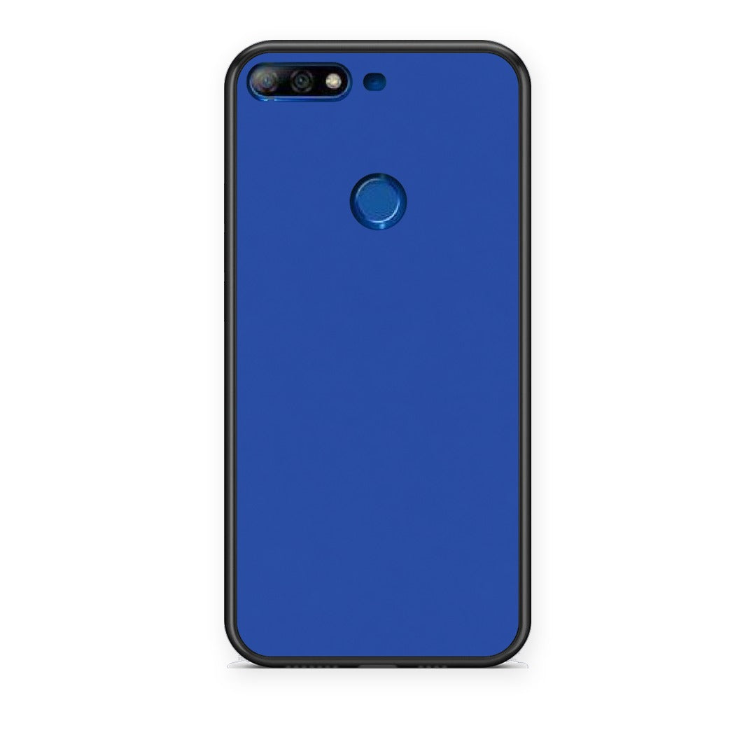Θήκη Huawei Y7 2018 / Prime Y7 2018 / Honor 7C Royal Blue από τη Smartfits με σχέδιο στο πίσω μέρος και μαύρο περίβλημα | Huawei Y7 2018 / Prime Y7 2018 / Honor 7C Royal Blue case with colorful back and black bezels