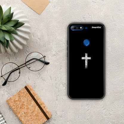 White Cross - Huawei Y7 2018 / Prime Y7 2018 / Honor 7C θήκη