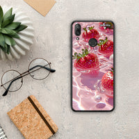 Thumbnail for Juicy Strawberries - Huawei Y7 2019 / Y7 Prime 2019 θήκη