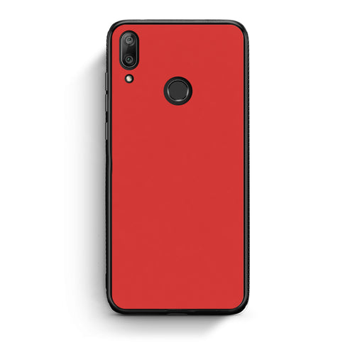 Θήκη Huawei Y7 2019 / Y7 Prime 2019 Poppy Red από τη Smartfits με σχέδιο στο πίσω μέρος και μαύρο περίβλημα | Huawei Y7 2019 / Y7 Prime 2019 Poppy Red case with colorful back and black bezels
