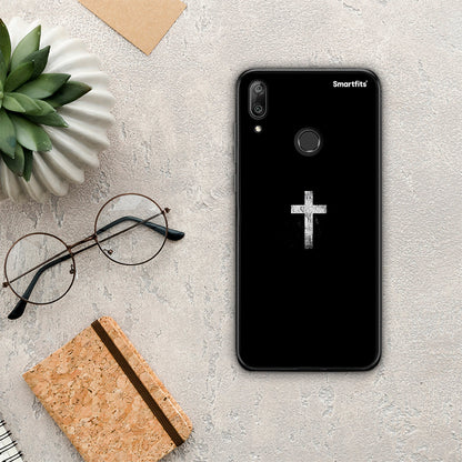 White Cross - Huawei Y7 2019 / Y7 Prime 2019 θήκη