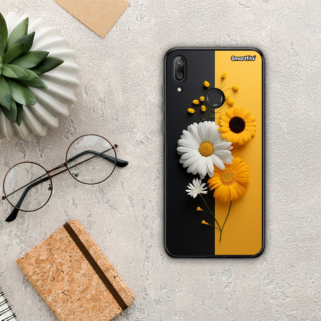 Yellow Daisies - Huawei Y7 2019 / Y7 Prime 2019 θήκη