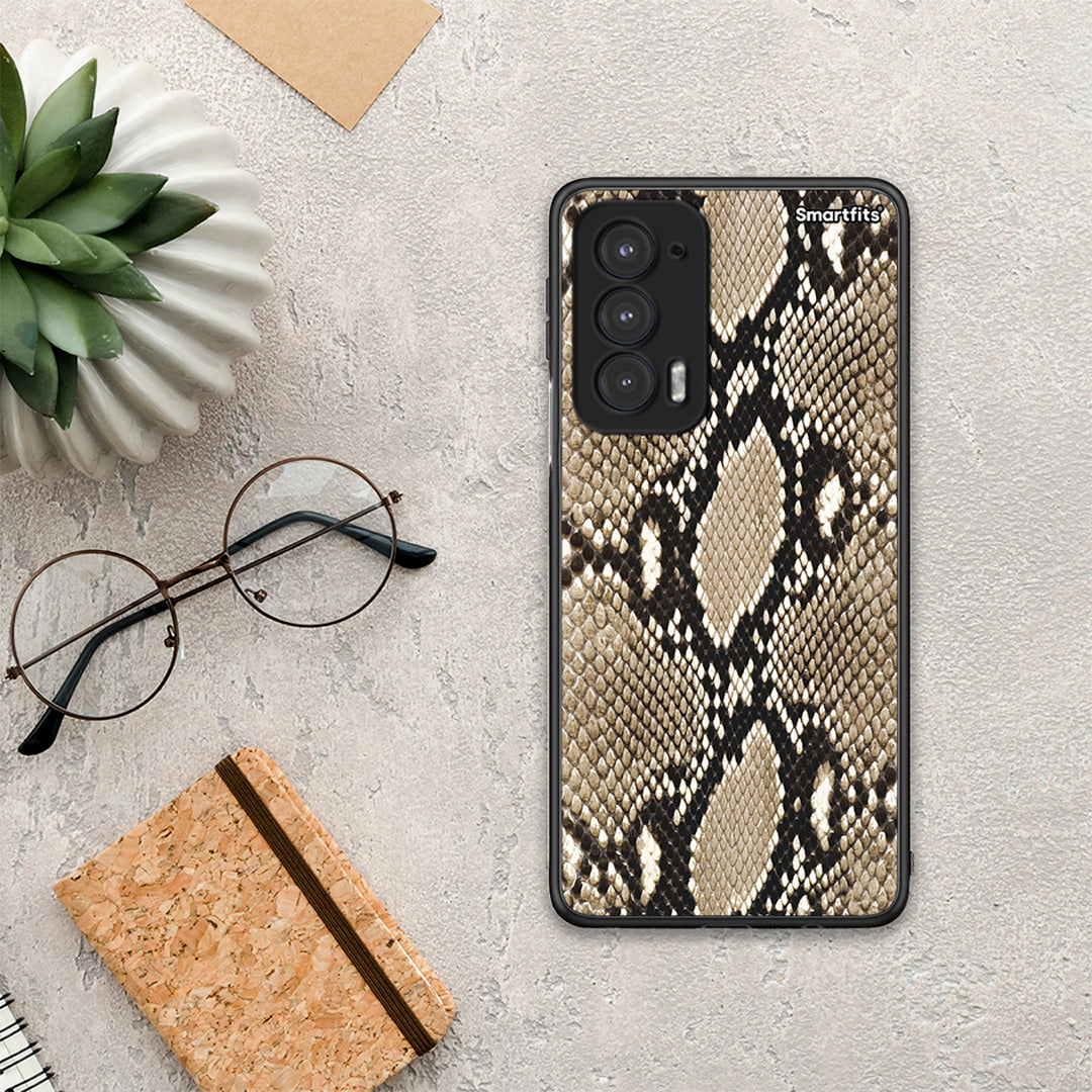 Animal Fashion Snake - Motorola Edge 20 5G θήκη