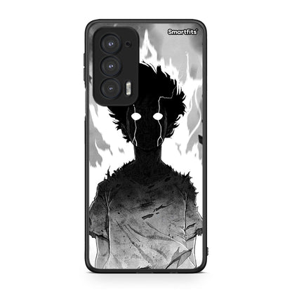 Motorola Edge 20 5G Anime Boy Θήκη από τη Smartfits με σχέδιο στο πίσω μέρος και μαύρο περίβλημα | Smartphone case with colorful back and black bezels by Smartfits