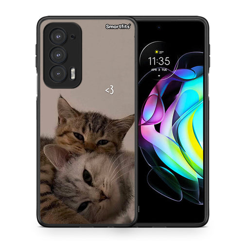 Cats In Love - Motorola Edge 20 5G θήκη